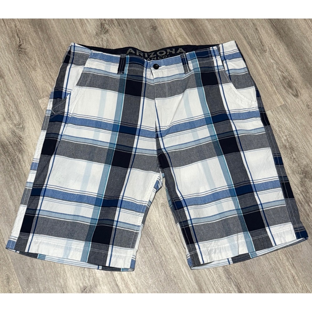 Arizona Jean Company Men's‎ Plaid Shorts Size 42